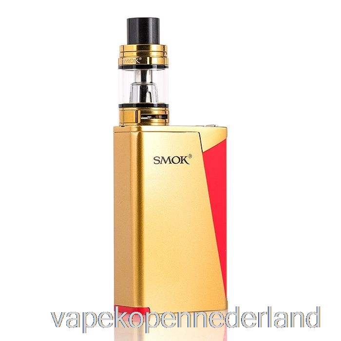 Vape Nederland Smok H-priv Pro 220w Tc Starterkit Goud/rood